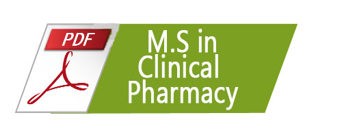 RAKCOP Ms in Clinical Pharmacy Flyer